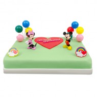 Mickey & Minnie Marsepeintaart bezorgen in Rotterdam